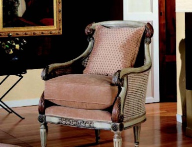 Chair with armrests, Decora