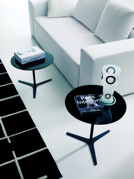 Coffee table on a metal frame Elica, Bontempi Casa