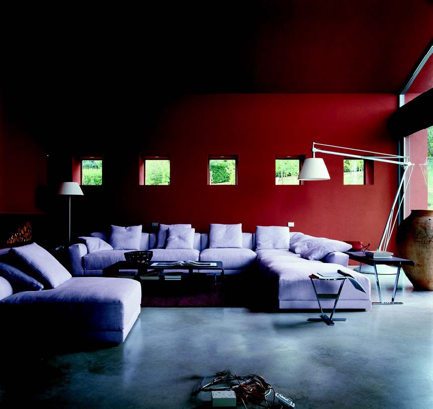 Living room (sofa set), B&B Italia