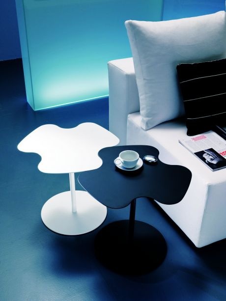 Coffee table on a metal frame Flower, Bontempi Casa