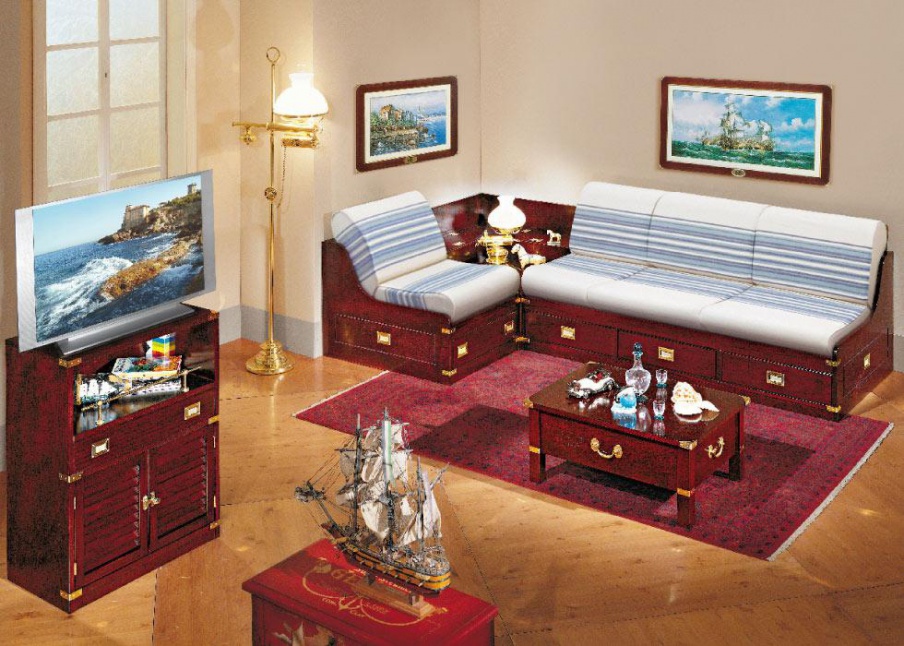 Living room (sofa set) Maria Vecchia from the Italian manufacturer Caroti.