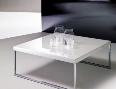 Coffee table metal with wooden top Plaza, Bontempi Casa