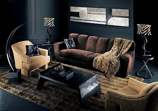Living room (sofa set), Smania