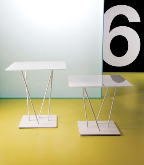 Coffee table metal with glass top Roger, Bontempi Casa