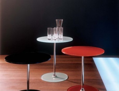 Coffee table metal with glass top Sirt, Bontempi Casa