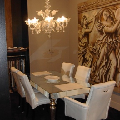 Sedie perfectly set for dining room 26