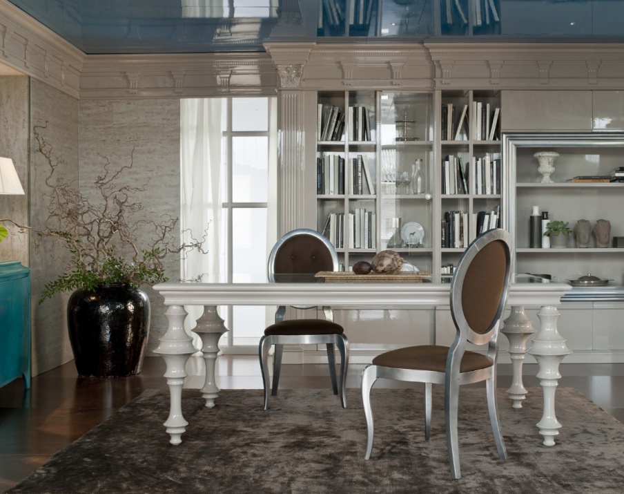 Dining room in art Deco style, Luciano Zonta