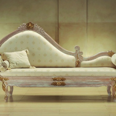 Sofa Dormeuse Rose