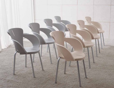 Chair on a metal frame, Midj