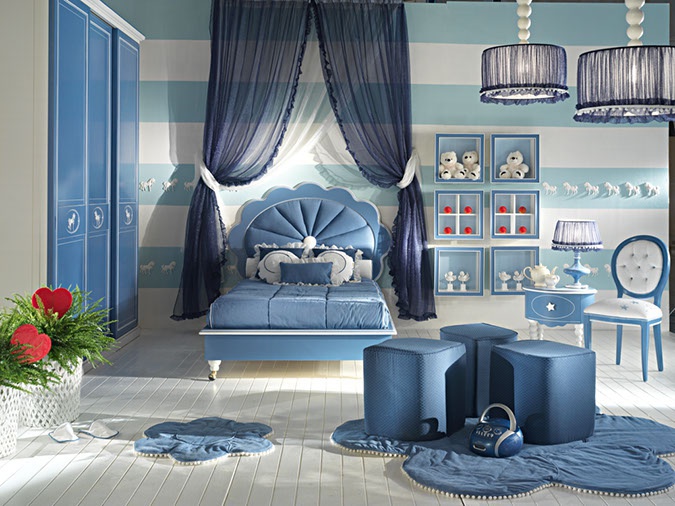 Set for a child's bedroom Fantasy from Ebanisteria Bacci