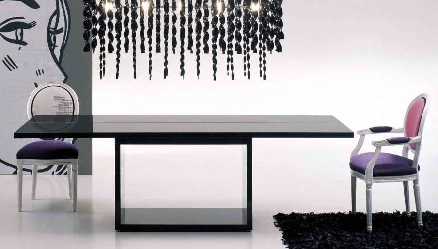 Dining table with rectangular countertop Moscow, Moda