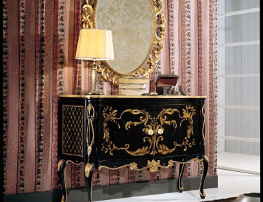 A chest of drawers with hinged doors, Modenese Gastone