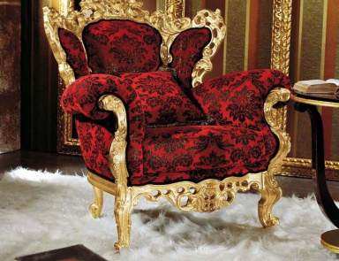 Armchair in fabric, Modenese Gastone