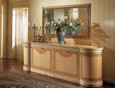 Dresser with round tables, OAK