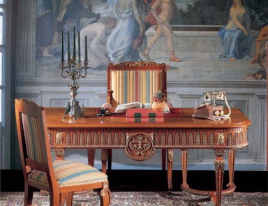 Set to a carved Cabinet, OAK