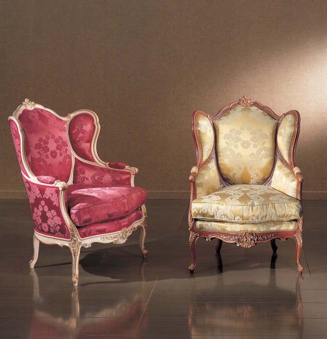 The high-backed chair, OAK