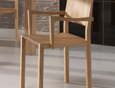 Chair with armrests, Oliver B