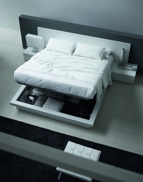 Double bed, with FLY MAXI - Novamobili