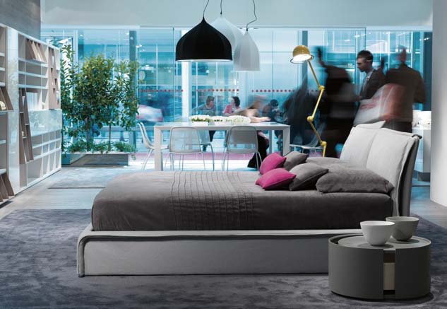 Double bed, STITCH - Novamobili