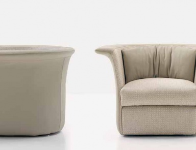 Armchair in fabric, Nube