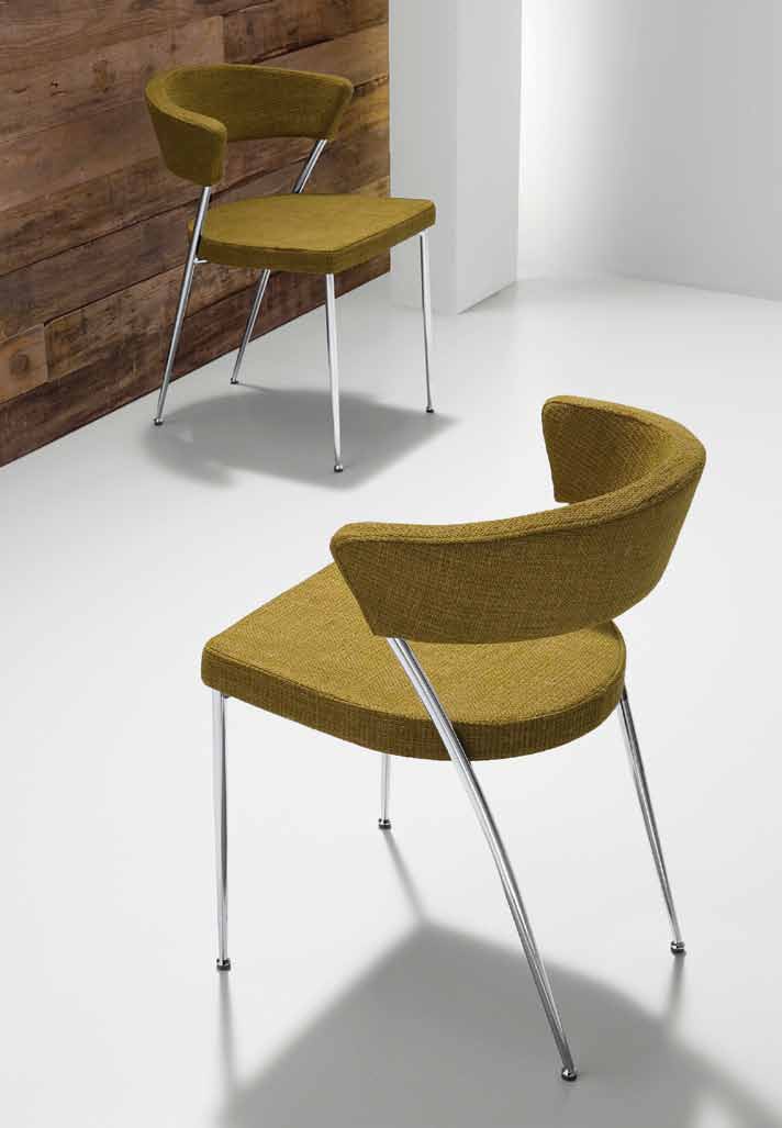 Chair on a metal frame, Midj