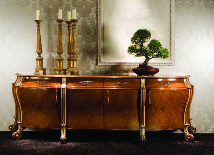 Commode with legs Cabriole, OAK