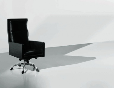 Desk chair on wheels, Origgi Salotti