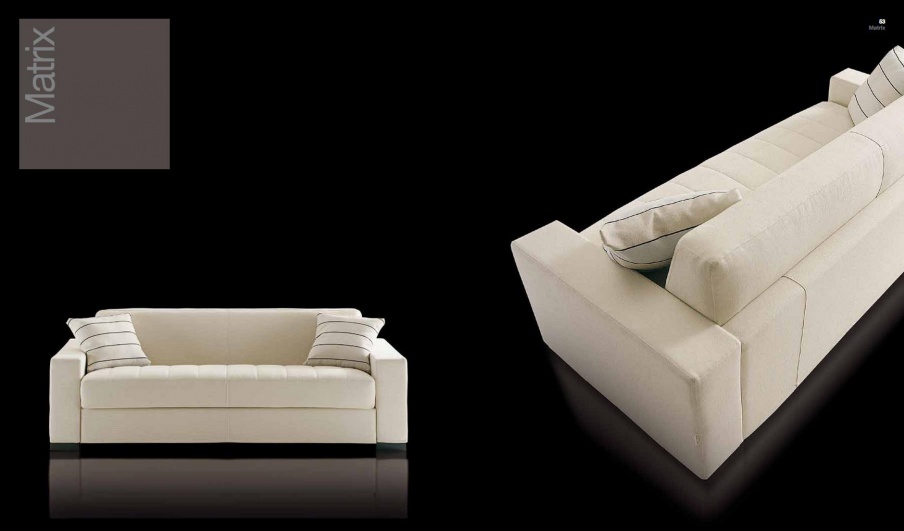 A sofa bed, Matrix, Milano Bedding