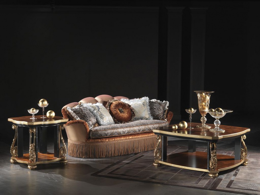 Two seater sofa with a hidden frame, Cappelletti