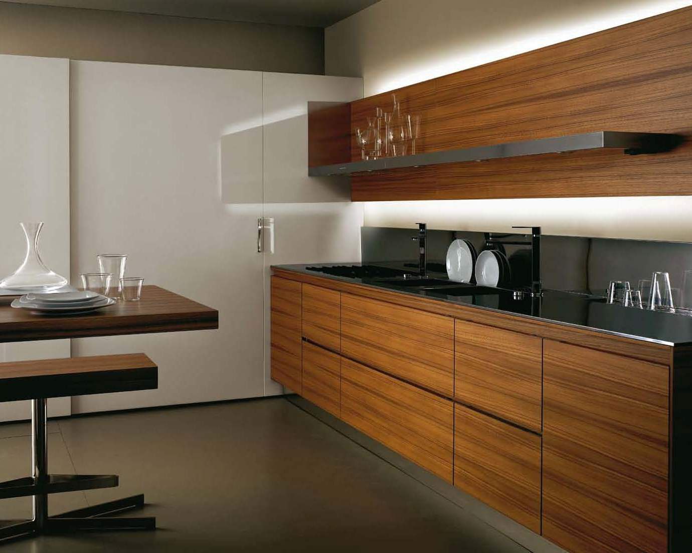  Kitchen  kitchen set  on the frame from MDF Salvarani High teak 