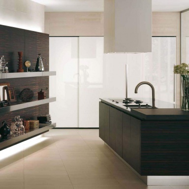 Kitchen (kitchen set) High teak