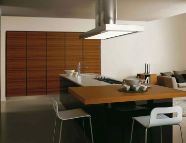 Kitchen (kitchen set) Salvarani, High teak