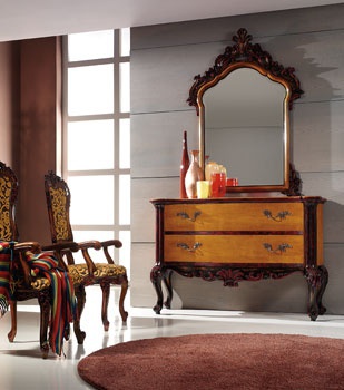 Dresser with two drawers, the Tosato