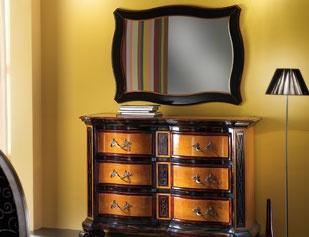 A dresser with a wavy profile, Tosato