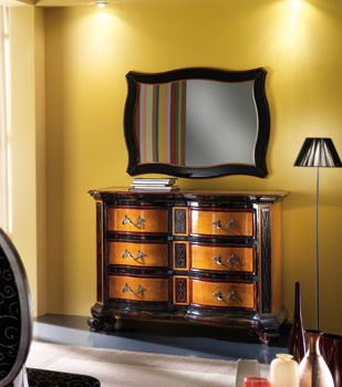 A dresser with a wavy profile, Tosato