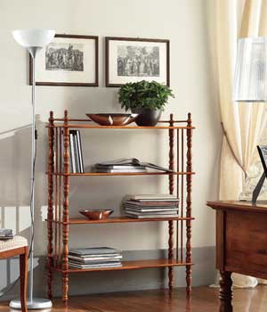 Bookcase natural wood, Tosato