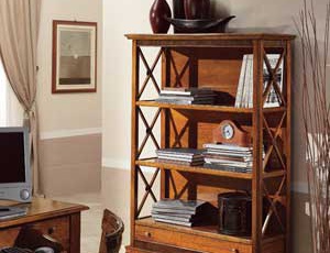 Bookcase with storage box, Tosato