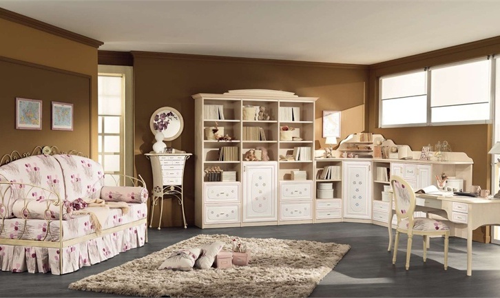 Bright furniture for children's rooms