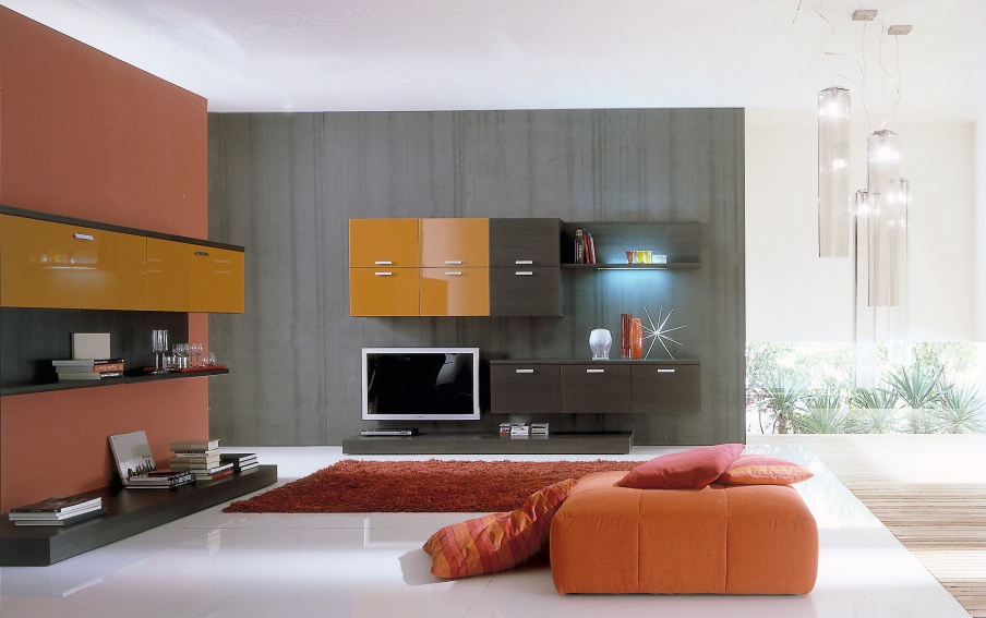 Modular system made of wood, Santarossa