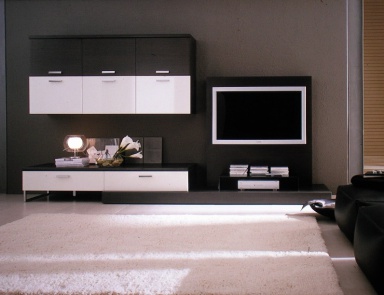 Modular system with metal legs, Santarossa