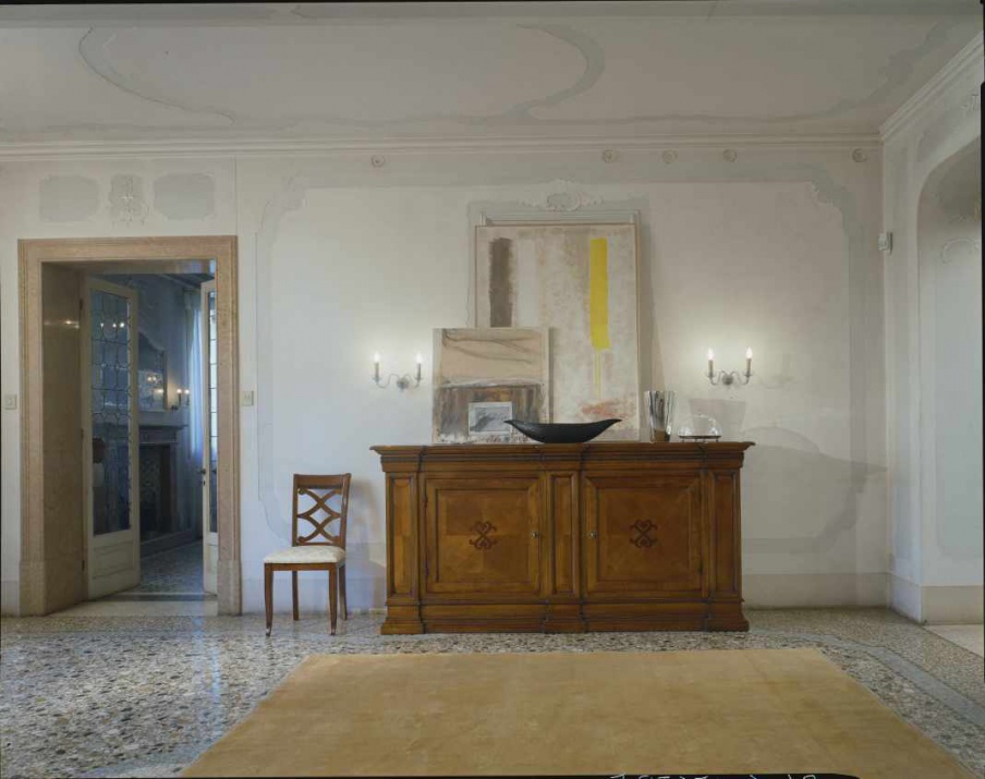 A chest of drawers with hinged doors, Santarossa