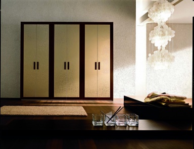 Wardrobe with hinged doors, Santarossa