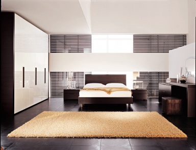 Set bedroom with wardrobe, Santarossa