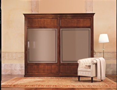 Wardrobe with sliding doors, Santarossa