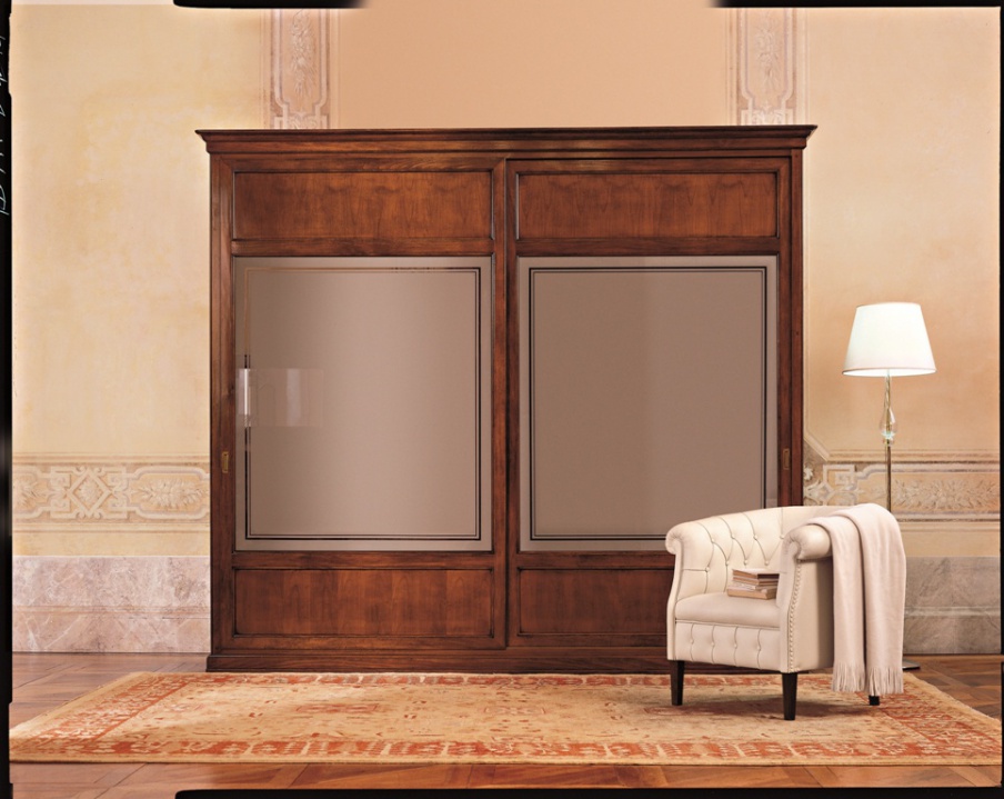 Wardrobe with sliding doors, Santarossa