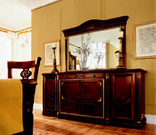 A chest of drawers with hinged doors, San michele