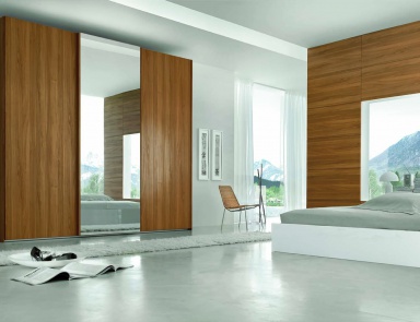 Wardrobe with sliding doors, Santa Lucia (modern bedroom)