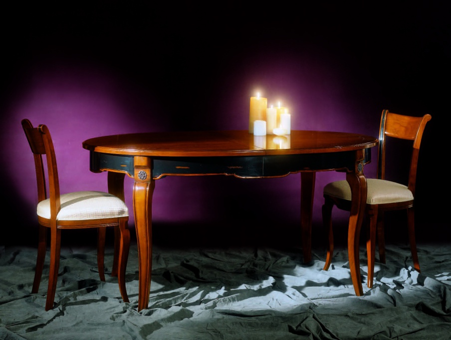 Chair on wooden frame Stella Del Mobile