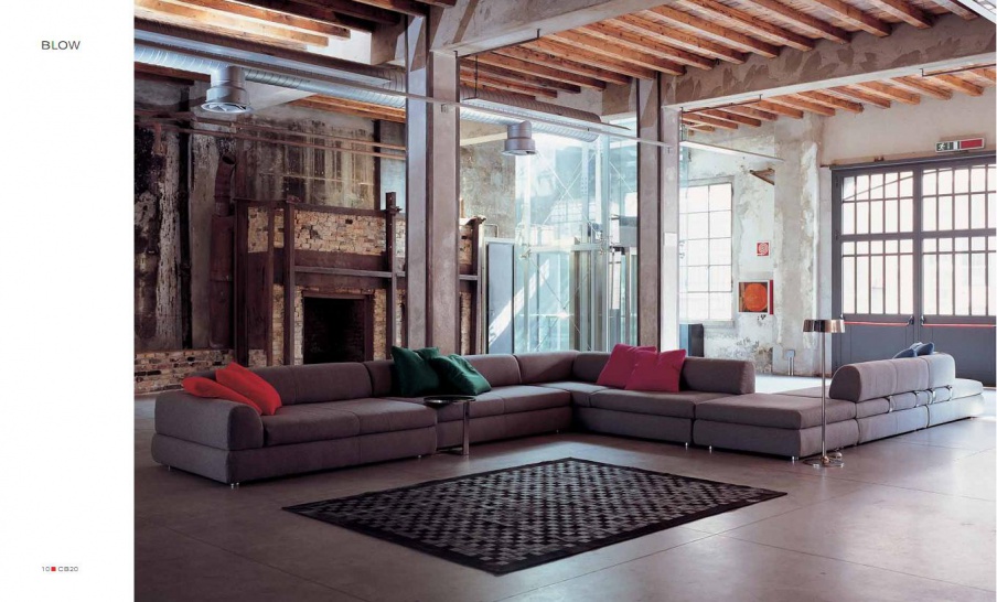 Modular sofa Blow, Seven Salotti