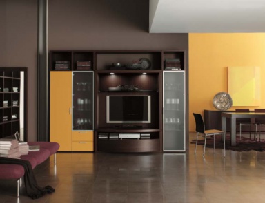 Modular system made of wood, Santa Lucia